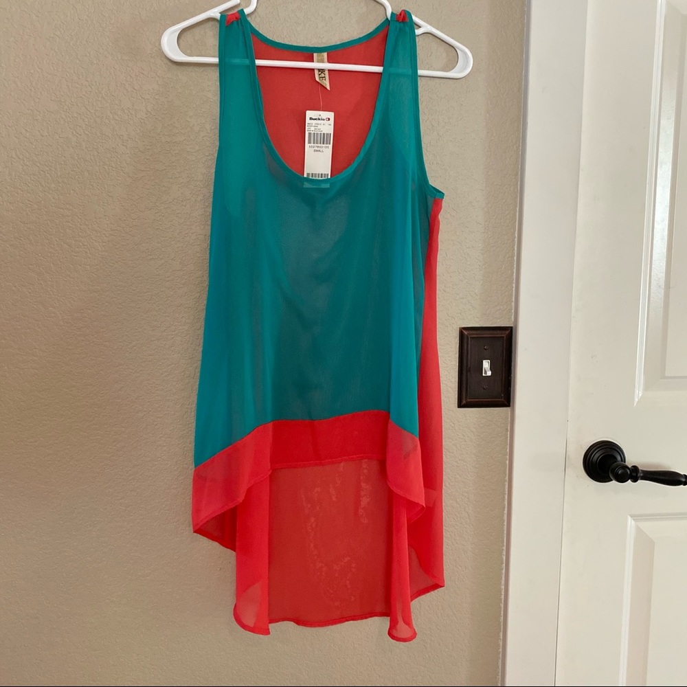 BKE See thru tank top